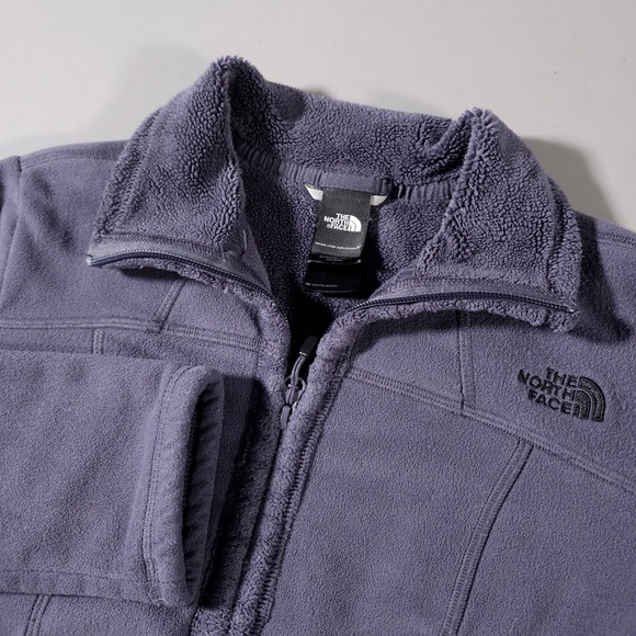 The North Face Jackets & Blazers - The North Face Fleece Jacket Womens Small Purple TKA 100 Full Zip Mock Neck